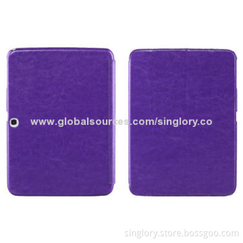 Hot Selling PU Leather Cases for Samsung Galaxy Tab S 8.4 with Three Viewing Angle, Stand Design